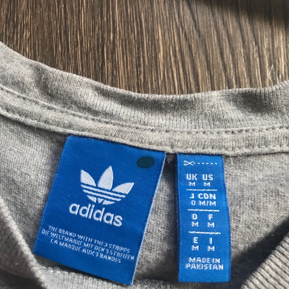 Sweat pant grey adidas logo t shirt - Picture 3 of 3